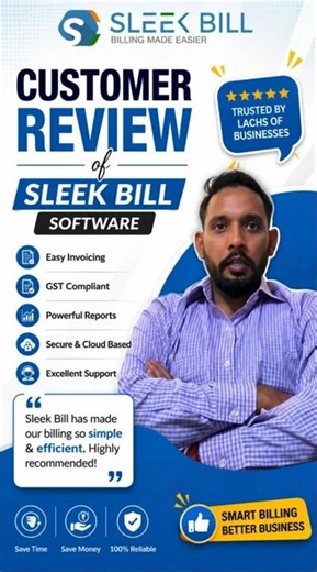 ✅ Sleek Bill Customer Review network.#SleekBill #CustomerReview #GSTBilling #BillingSoftware