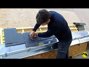 HAVRAISE GUTTER 8 slate drain