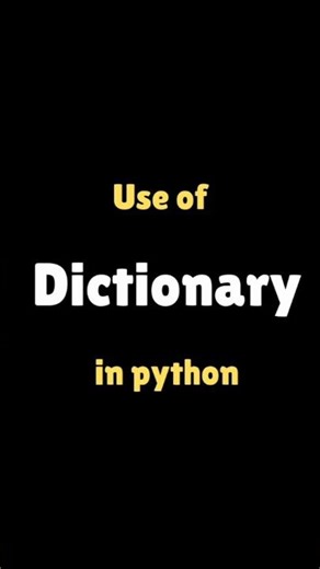 Use of Dictionary - Add, Delete, Update #python