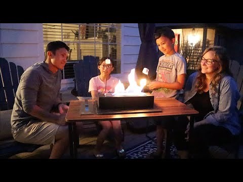 Tabletop Fire Pit Indoor/Outdoor Fire Pit Review | Ethanol Portable Fireplace with Adjustable Flames