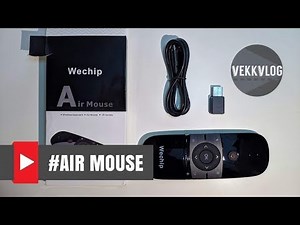 Air Mouse Review for Android Smart TV - Wechip IR Remote Wireless Keyboard