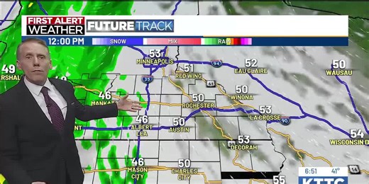 Light rain today; Seasonably cool days are ahead this week