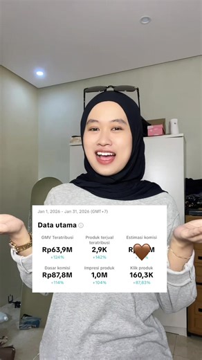 belum sehebat yg lain. masih belajar dan akan terus belajar. terima kasih ya Allah ini lebih dari yg aku harapkan. niatnya buat sambilan tp ini lebih dari yg diniatkan 🫣 masyaAllah tabarakallah 🤎 #affiliatemarketing #affiliatepemula #fyp