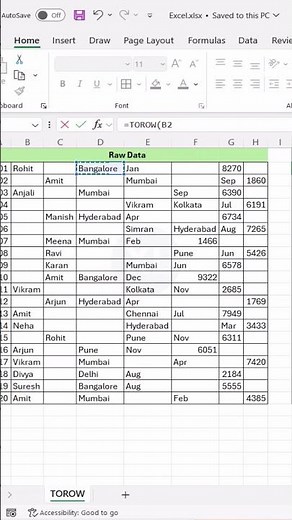 This Formula Cleans All Data in Seconds #excel #excelforbeginners #excelshortcuts #office