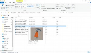 【Python】フォルダ内の画像を一括でリサイズする