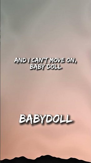 Dominic Fike - Babydoll (Lyrics)