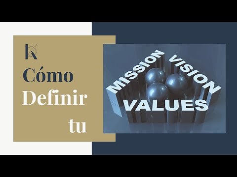 Cómo Definir Misión Visión Y Valores. Paso a paso con ejemplos.