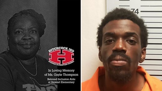 Beloved Hitchcock ISD aide's son accused of beating, stabbing her to death in Webster