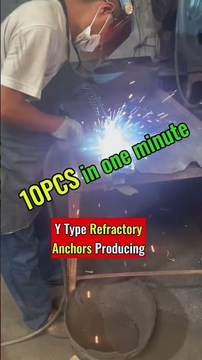 Refractory Anchors producing #refractory #manufacturing #furnace #manufacturingprocess