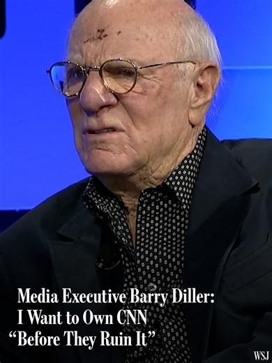 Barry Diller, chairman and senior executive of IAC, said he would love to own CNN