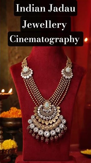 Golden Bridal Jewelry | Cinematic Visuals That Sparkle
