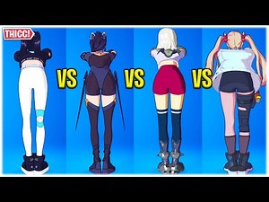 Fortnite UwU Anime Dance Contest: Zoe Clash vs Erisa vs Lexa vs Lennox Rox 😍❤️