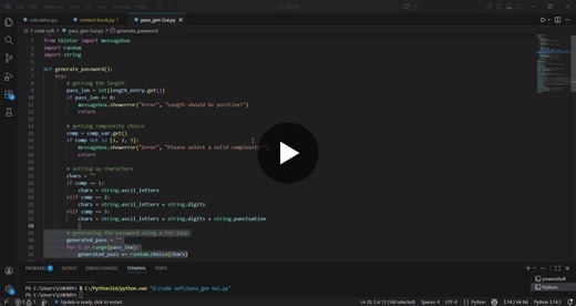 #codsoft #internship #python #webdevelopment | Chanigarapu Ramakrishna