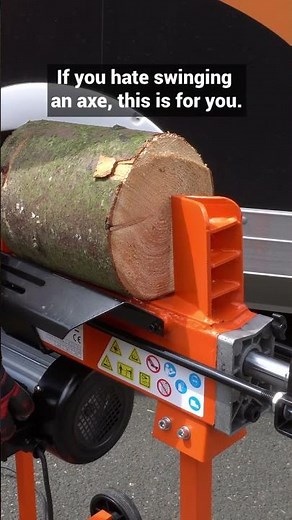 You Won't Believe How Fast This Log Splitter Is #forestmaster #logsplitter #firewood