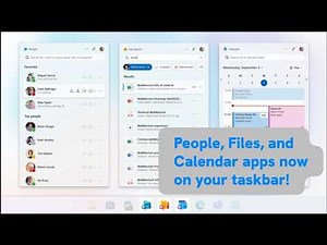 Discover Microsoft 365's People, Files, and Calendar Apps on Windows 11! 🆕