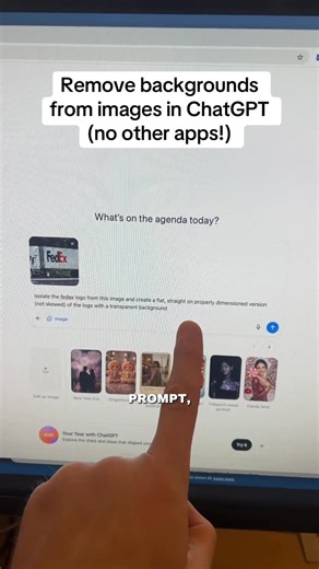 Justyn Berkovits | AI & ChatGPT for Entrpeneurs on Instagram: "Drop “PROMPT” below and I’ll send over the link to 200+ of my fav @chatgpt prompts! With @chatgpt’s new image model you can extract items from images and put them on a transparent background. This previously would take you a LONG time and a few different apps, if even possible at all. But now with the power of AI, you can extract any item from an image in minutes (or less!) Follow @justyn.ai & send this to someone who’s been creating