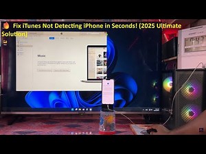 🧠 iTunes Doesn’t Detect iPhone? Watch This Before You Give Up!
