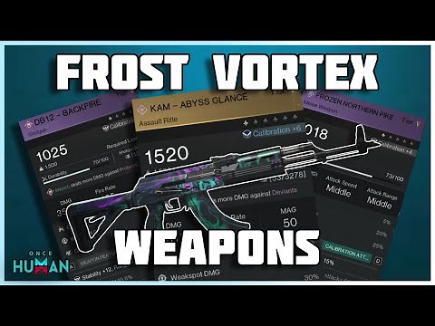 Frost Vortex Weapons Guide || How to Obtain and Ranked || Once Human Guide
