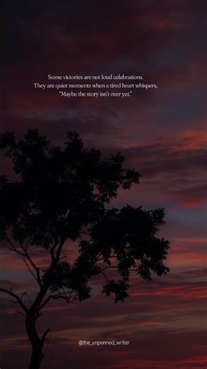 When life has taken more from you than it has given,even the smallest win feels sacred #positive