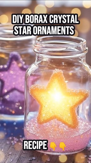 18K views · 88 reactions | Borax Crystal Star Ornaments Ingredients...