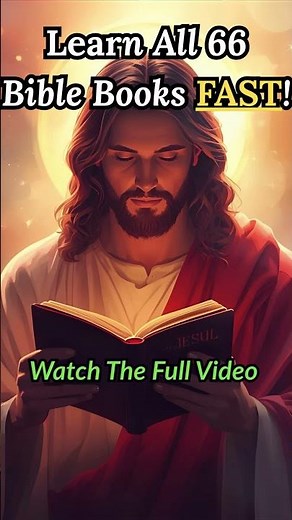 Learn All 66 Bible Books FAST #Shorts #Jesus #god #religion #Faith #gospel