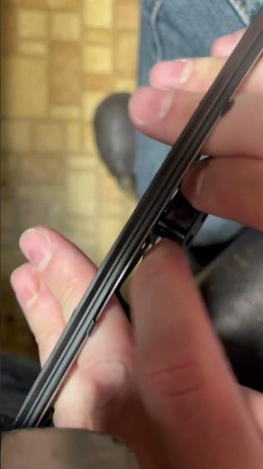 How to remove the pre installed adapter on a Rain X wiper blade easily.