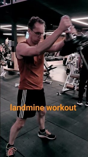 Unleash your power with this landmine workout