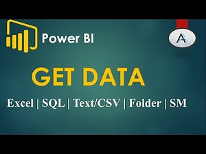 Power BI #4 | Home – Get Data - Excel, Text/CSV, PostgreSQL, Power BI Semantic model, Folder