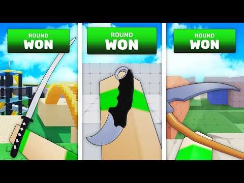 Winning with EVERY MELEE… (Roblox Rivals)