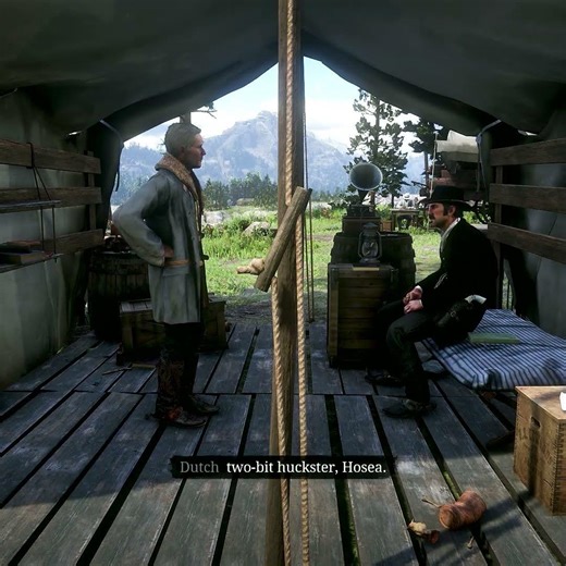 Dutch Never Had An Answers For Hosea Questions - RDR2 #rdr2 #arthurmorgan #gaming #rdr2camp