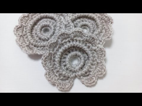Irish Crochet Motif Crochet Tutorial #irishlace #crocetmotif