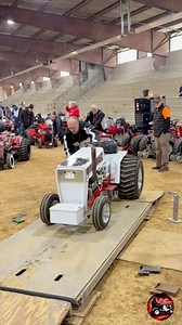 “Wisconsin Hooker” Weighing in!! #gardentractor #tractorpulling | Pulling with Garden Tractors