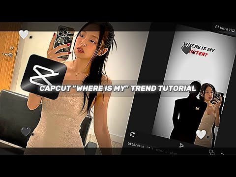 "where is my" trend tutorial !! (100% WORKING) 💗😭 #blackpink #capcut #recommended #fypシ゚