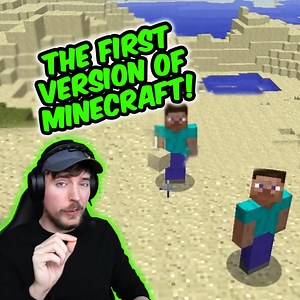 488K views · 8.6K reactions | I Played The OLDEST Version Of Minecraft! | MrBeast Gaming | Facebook