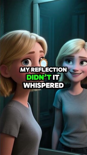 Reflection Moved… Not Me 😨#ShortHorror #terrifyingtales #scary