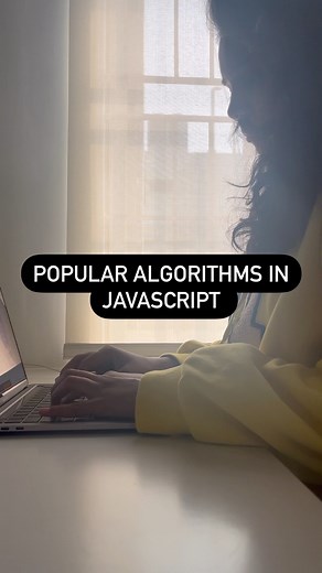 Ameena | Web Developer | Tech | Code on Instagram: "Algorithms for your next tech interview 👩‍💻 The repo contains JavaScript based examples of many popular algorithms and data structures. Link: https://github.com/trekhleb/javascript-algorithms Repo by Oleksii Trekhleb #html #htmlcss #htmlcssjs #css #js #frontend #frontenddev"