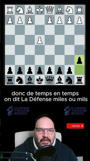 Découverte de l'ouverture St. George aux échecs #chess #echecs