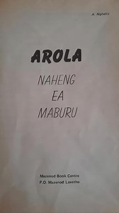 Arola o palama pere https://youtu.be/PkunbabXTvM | Lipale tsa Sesotho