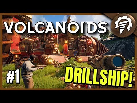 Volcanoids CO OP - Our First Drillship Tutorial - Episode 1