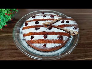 Easy & Very Tasty cake with Cherry jam IN 5MINUTES
