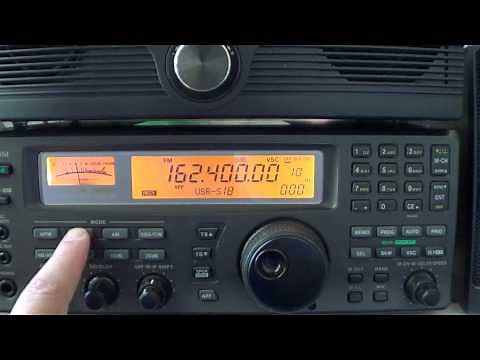 Icom IC R8500 basic operations tutorial