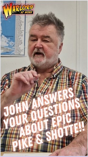 John Stallard answers your questions about Epic Pike & Shotte!! #AskJohnStallard #warlordgames #warlordatwork #pikeandshotte #wargaming #wargames #tabletopgaming #qanda #questionsandanswers #questions #answers | Warlord Games