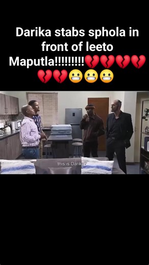 Darika stabs sphola in front of leeto Maputla!!!!!!!!!💔💔💔💔💔💔😬😬😬💔💔💔💔💔 #skeemsaamtodayfullepisodelive #SkeemSaam #fbreels #fb | Harley Blender