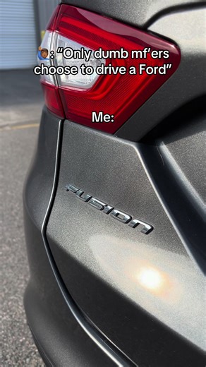 At least it’s the 2.0T, right? #fyp #carsoftiktok #ford #fusion #cartok