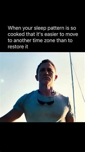 When your sleep pattern is so cooked it’s easier to move to another time zone than to restore it