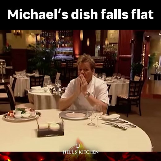 Chef Michael Disappoints Gordon With Bones in the Dish 😬🍗 #HellsKitchen #GordonRamsay #HellsKitchenUSA | Hell's Kitchen USA