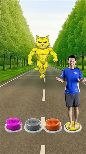 I jumped on colouring bottoms to cat, dog, elephant and Alien l #shorts #vfx #funny