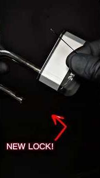 Master Lock’s “toughest lock” vs. bobby pin #lockpicking #masterlock #covertinstruments #security