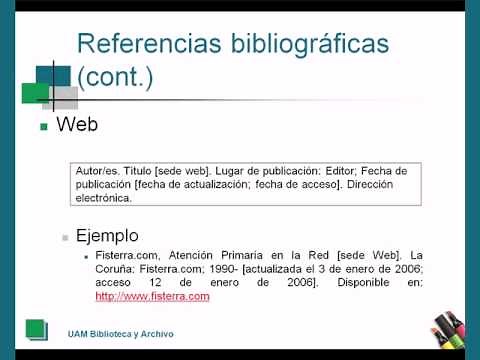 Cómo citar la bibliografía: el estilo Vancouver [2010]