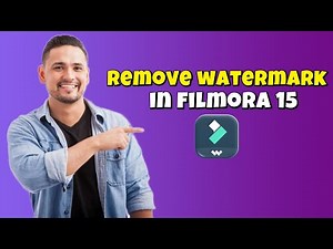 how to remove watermark in filmora 15
